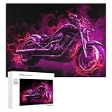 【Abstrakt Purple Chopper Puzzles de haute qualité】 : nous sommes fiers de dire que tous nos puzzles sont produits en utilisant une technique de découpe de précision pour une finition semblable à celle d'une affiche. Cela garantit que votre puzzle terminé semble lisse et homogène, pour un résultat dont vous pouvez être fier.