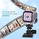 Smart WiFi Mini Camera 1080P HD Spy Hidden Camera Wireless Security Camera with Night Vision, APP Control, Two-Way Audio, Motion Detection & Built-In Battery for Home, Outdoor, Pet Monitoring - Image 7