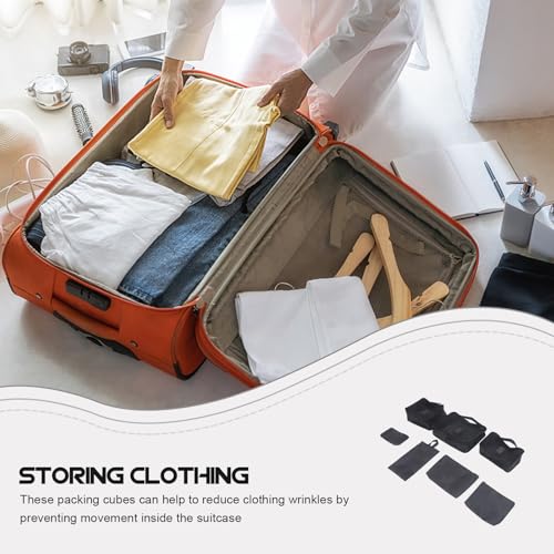 Cubes de rangement pour valise avec ouverture facile pour le camping
