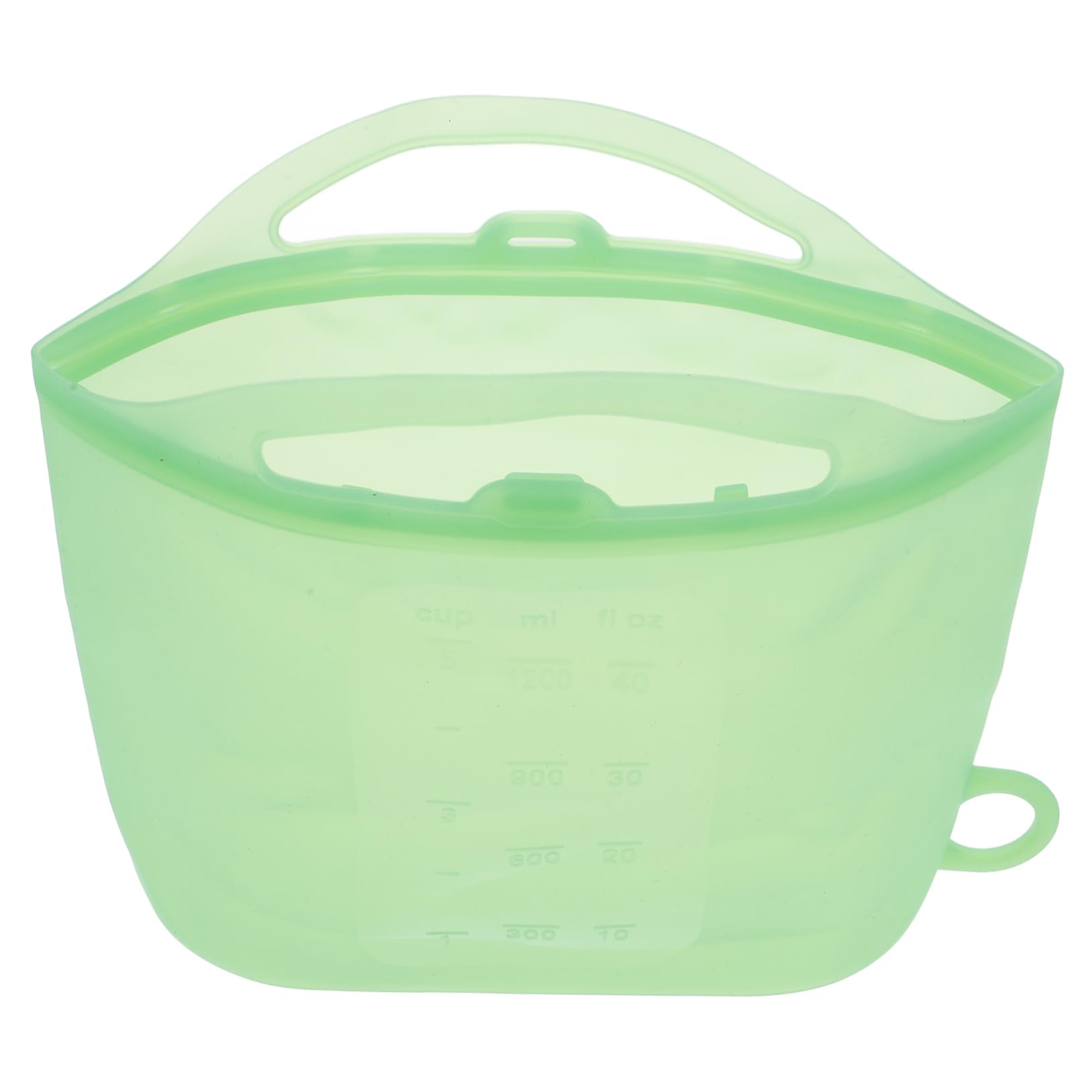 SUPVOX Large Size Steam Bag for Microwave Reusable Food Storage Bag Leakproof Silicone for Vegetables Baby Milk
