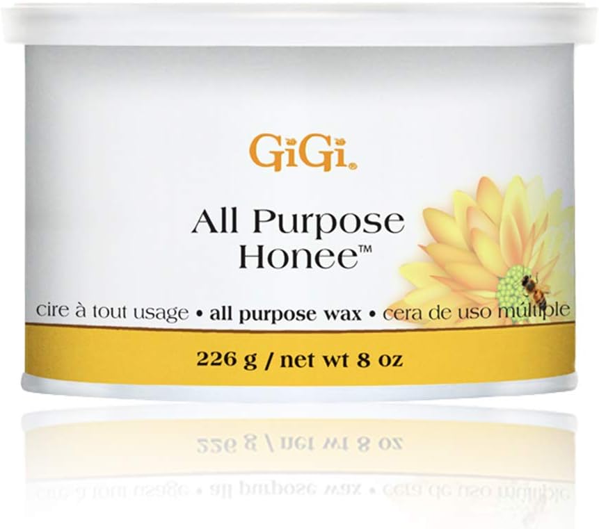 GiGi All Purpose Honee Hair Removal Wax with Beeswax Formula, 8 oz