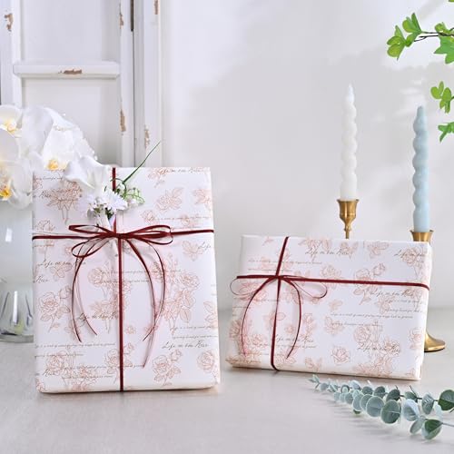 Image of Double Face Sherry Satin Thin Ribbon 1 /8 inch X 50 Yards Polyester Sherry Ribbon for Gift Wrapping Very Suitable for Weddings Party Hair Bow Invitation Decorations and More