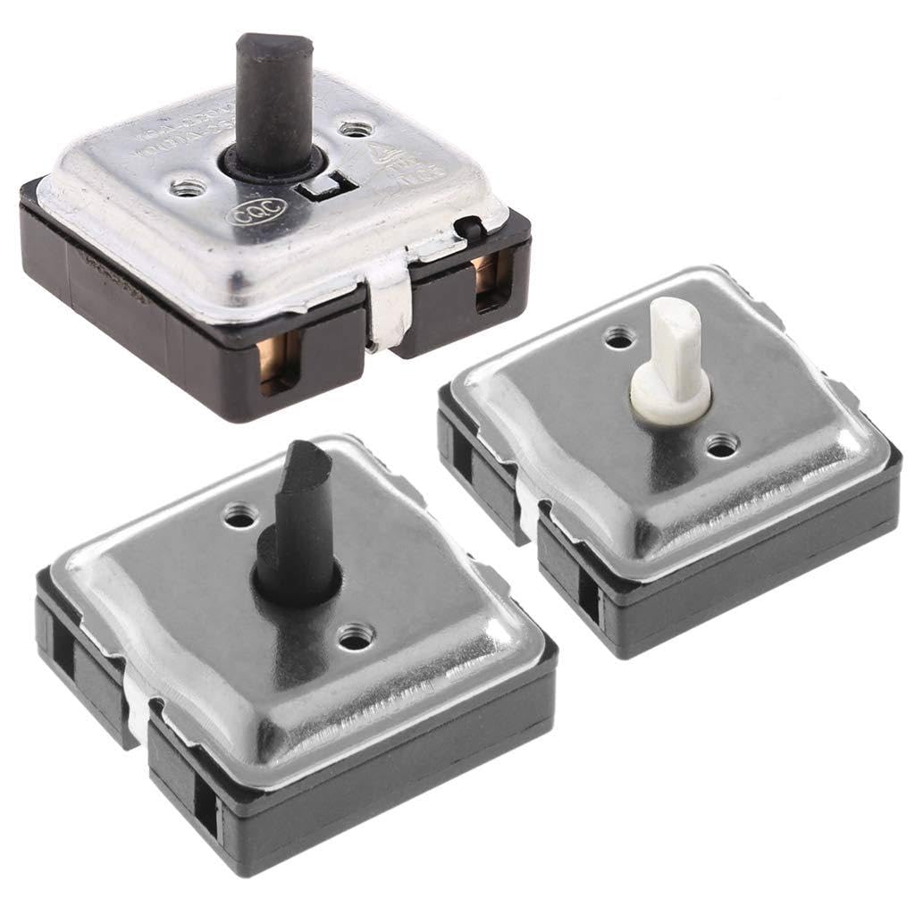 4 Position Rotary Switch Off Low High for Fan Heater 1pc Igniter Dhl-128-3q