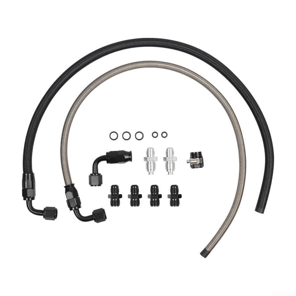 AN6 Power Steering Hose Kit 25in for für chevy C10 für ls Swap