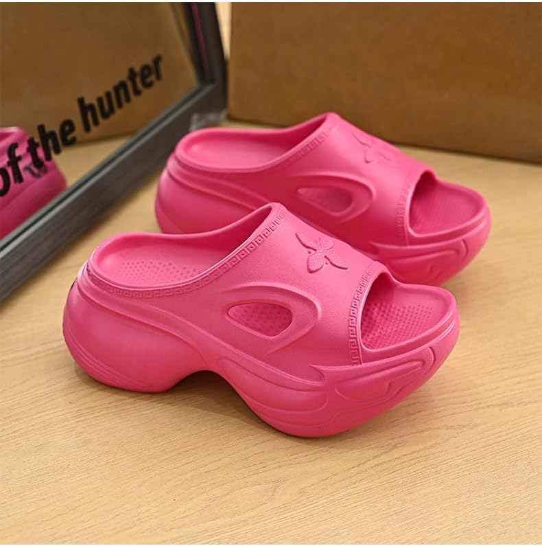 Women's Platform Slides Sandals EVA Thick Sole Cloud Slides Lightweight Slip On Summer Casual Sandals image 3