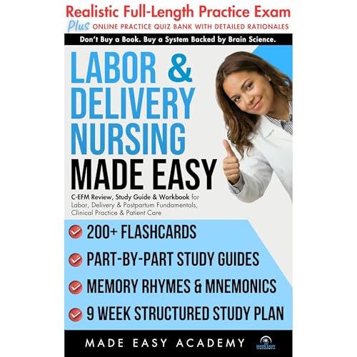 Labor and Delivery Nursing Made Easy Audiolibro Por Made Easy Academy arte de portada