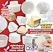 11 pcs Cheese Making Kit Beginners - Soft Cheese Molds + Cheese Mold with a Follower Piston - Cheese Making Supplies - Moldes Para Queso Fresco Casero - Paneer Cream Cheese Form Mold Basket № 2