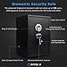 Barska Biometric Fingerprint Safe – Quick Access Security Safe with 2.5-Second Keyless Entry, Solid Steel Construction & Backup Key for Home, Office & Valuables Storage