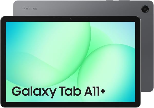 Detailed view of the Samsung Galaxy Tab A11+'s 11-inch display showing colour saturation and viewing angles.