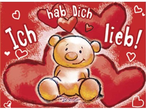 Barchenhafte Grusse Ich Hab Dich Lieb Amazon De Lebensmittel Getranke