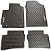 Produktbild Kia Picanto 2017 2023 Set mit 4 Original-Fußmatten aus Gummi, vorne und hinten, mit grauem Logo G6131ADE00GR