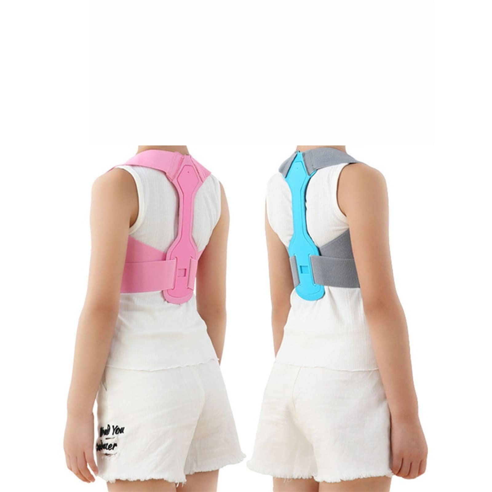 Correttore per la Schiena Bambini Spalla per Bambini Supporto per tutore per la Schiena Supporto per Postura Magnetica Regolabile Supporto Lombare per Colonna vertebrale Cintura per Salute e Relax