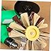 VOSAREA Rotary Tool Sanding Drums Sisal Emery Cloth Wheel 120-grit Wood Metal Furniture