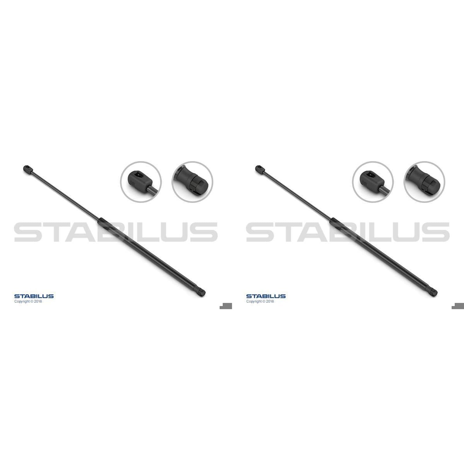 2x Stabilus Gasfedern Kofferraum-Lifter