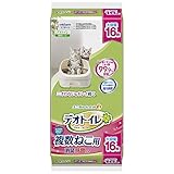デオトイレ システムトイレ用 複数ねこ用消臭・抗菌シート 16枚