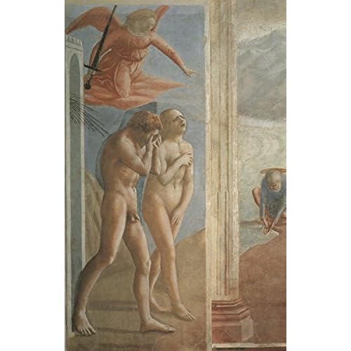 Gifts Delight Laminated 16x26 Poster: Tommaso Masaccio - 1424-1428 masaccio Tommaso adam et eve bannis du Paradis 516.23 KB