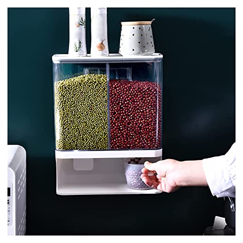 Distributeur de nourriture sèche mural pour un buffet de cuisine net
