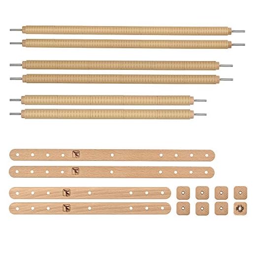 Arabeska Cross Stitch Scroll Frame Set with Plastic Clamps from Beech Hardwood Different Sizes (S/L/SE) (Special Edition)