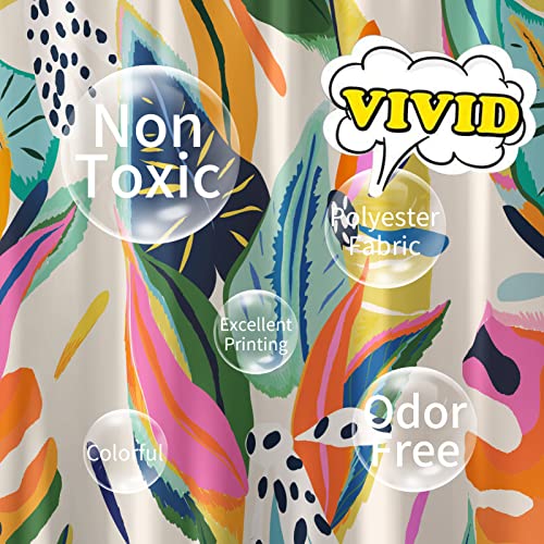 Alalal Abstract Art Shower Curtains For Bathroom, Polyester Fabric Shower Curtain Sets With 12 Hooks, Waterproof Modern Bathroom Decor Curtain, Machine Washable,72X72 Inch #TOP3