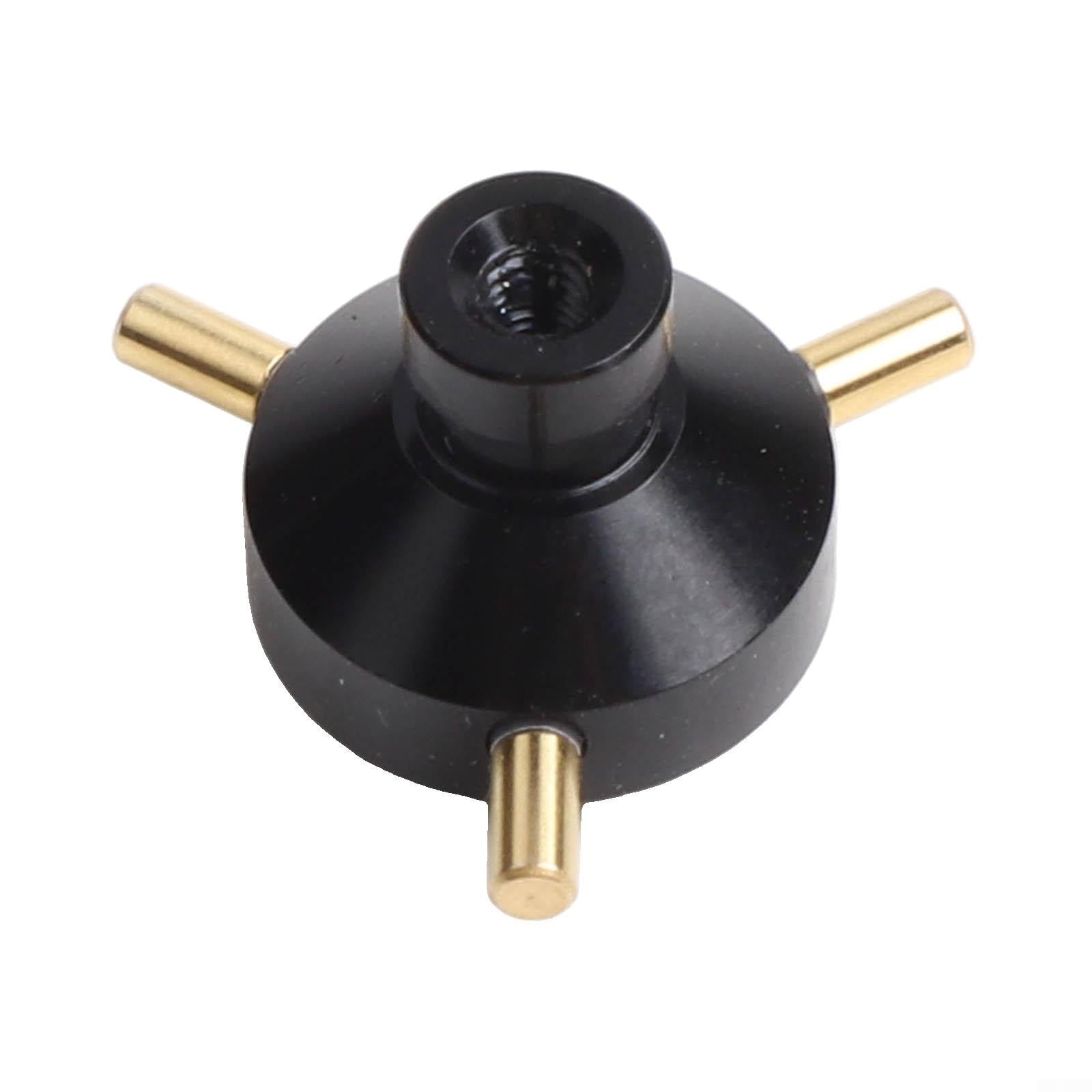 Kantentaster für CNC-Systeme, V6 3D-Kontakttaster mit Antiroll-Design, für 6-mm- und 4-mm-Spitzen, Zubehör aus Aluminiumlegierung