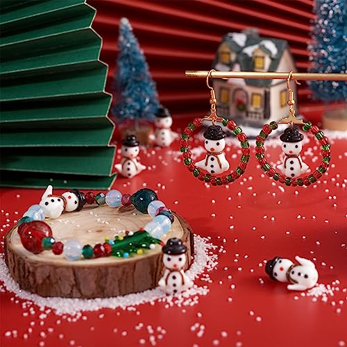 Perles pour fabrication de bijoux et bricolages DIY de Noël vrac