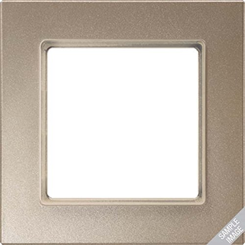 Jung ac585ch plaque de finition 5 postes laquée champagne de la gamme A Creation