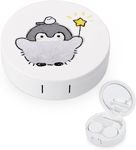 Amazon Co Jp コンタクトケース コンタクトレンズケース 円形 萌え ペンギン柄 五芒星 おしゃれ コンタクト収納 ミラー ピンセット 洗浄液瓶付き メガネケース メガネボックス 多用途ケース 軽量 高級 かわいい 持ち運び便利 旅行用 出張 ドラッグストア Amazon Co Jp コンタクトケース コンタクトレンズケース 円形 萌え ペンギン柄 五芒星 おしゃれ コンタクト収納 ミラー ピンセット 洗浄液瓶付き メガネケース メガネボックス 多用途ケース 軽量 高級 かわいい 持ち運び便利 旅行用 出張 ドラッグストア