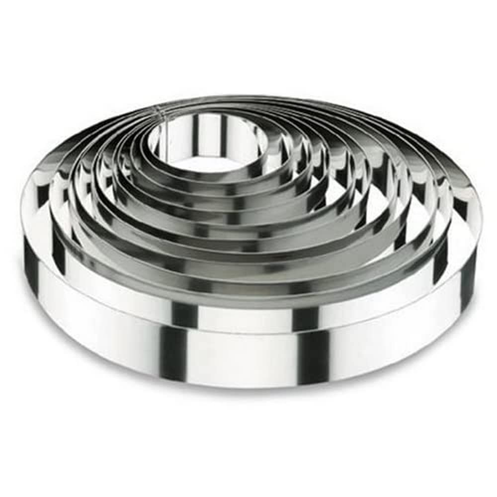 Lacor-68607-ROUND Cake Ring 7X6 CM. S/S. 18/10