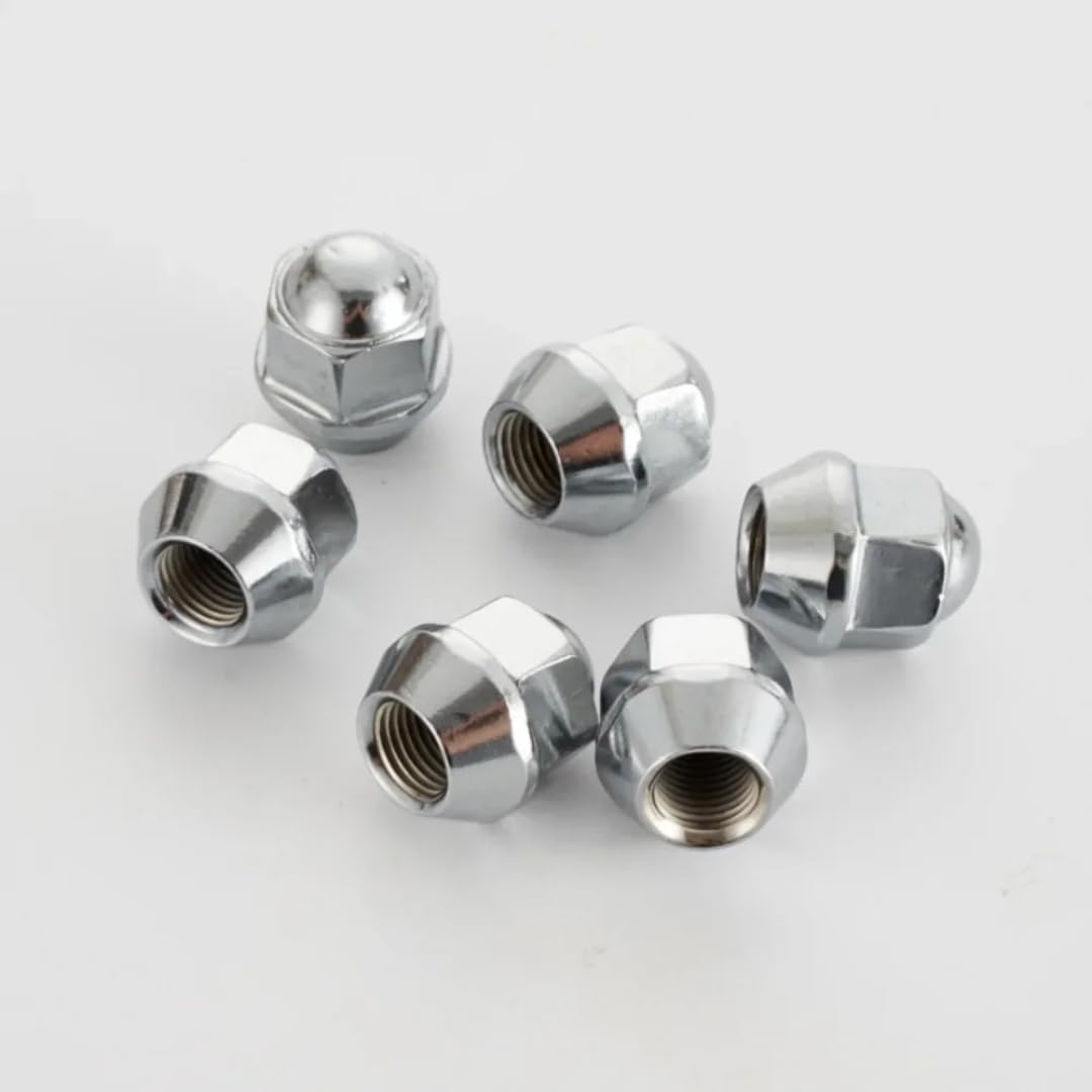 Nakrętki do Kół dla Chang An New Energy, 20 szt. nakrętek kół M12x1,25, sześciokątnych, 19 mm, grubość 26 mm