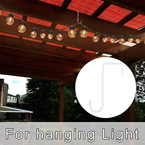 6Pcs Fence Hooks,Hanging Basket Bracket Heavy Duty Iron Garden Hanging Brackets Hooks for Hanging Bird Feeders,Hanging Brackets Hooks for Indoor Outdoor Plant Hanging, Bird Feeders, Lanterns, Fences