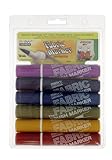Uchida 7226D Brush Fabric Marker, Set of 6