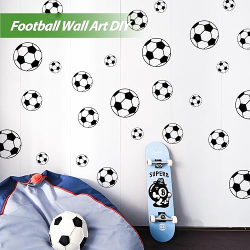 SITAKE 43 Piezas Stickers de Fútbol para Decoración miniatura 6