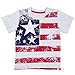 Little Boys 4th of July T-Shirt Toddler American Flag Tees Kids Patriotic Short Sleeve Tops 6 Years