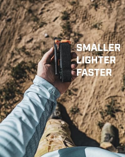 Image of Snakestaff Systems Tourniquet - ETQ Gen 2 Made in The USA | EDC Gear for Trauma Kits, Tourniquet Kits, and Medical Emergency Bags, Orange, Regular (1 inch)