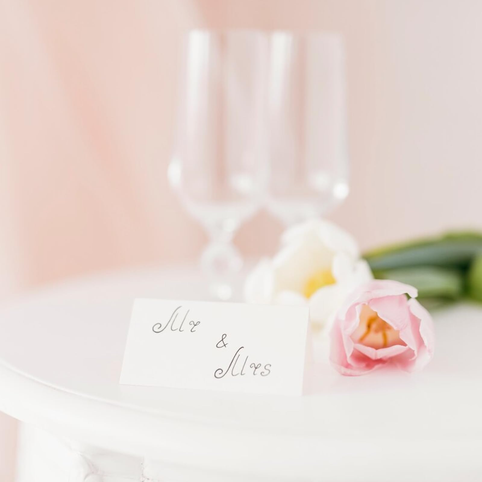 Name Cards for Table Setting 50Pack Blank Fillable Banquet Seat Tents for Weddings Escort Cards Placecards 3.9" x 3.5" (Folded) for Wedding Table Dinner Parties - Image 4
