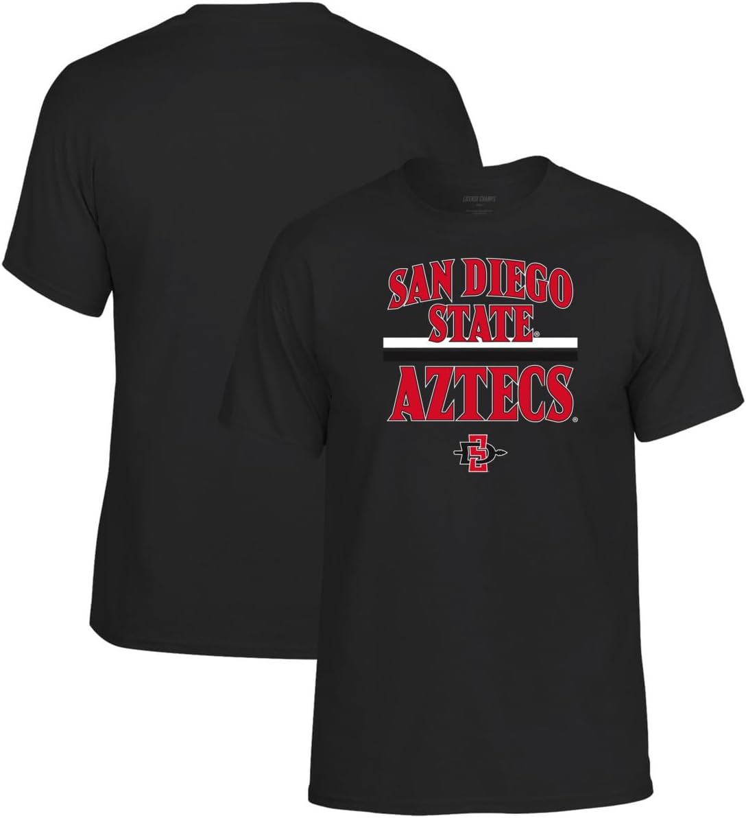 Cotton T-Shirt | Official NCAA College Merchandise | Mens Womens Adult Cotton | Tee with Team Bar Design