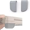 2 Piezas Keycaps Cubre Botones para Consola Ayn Thor, Reducen la Fatiga al Jugar (Negro) 7