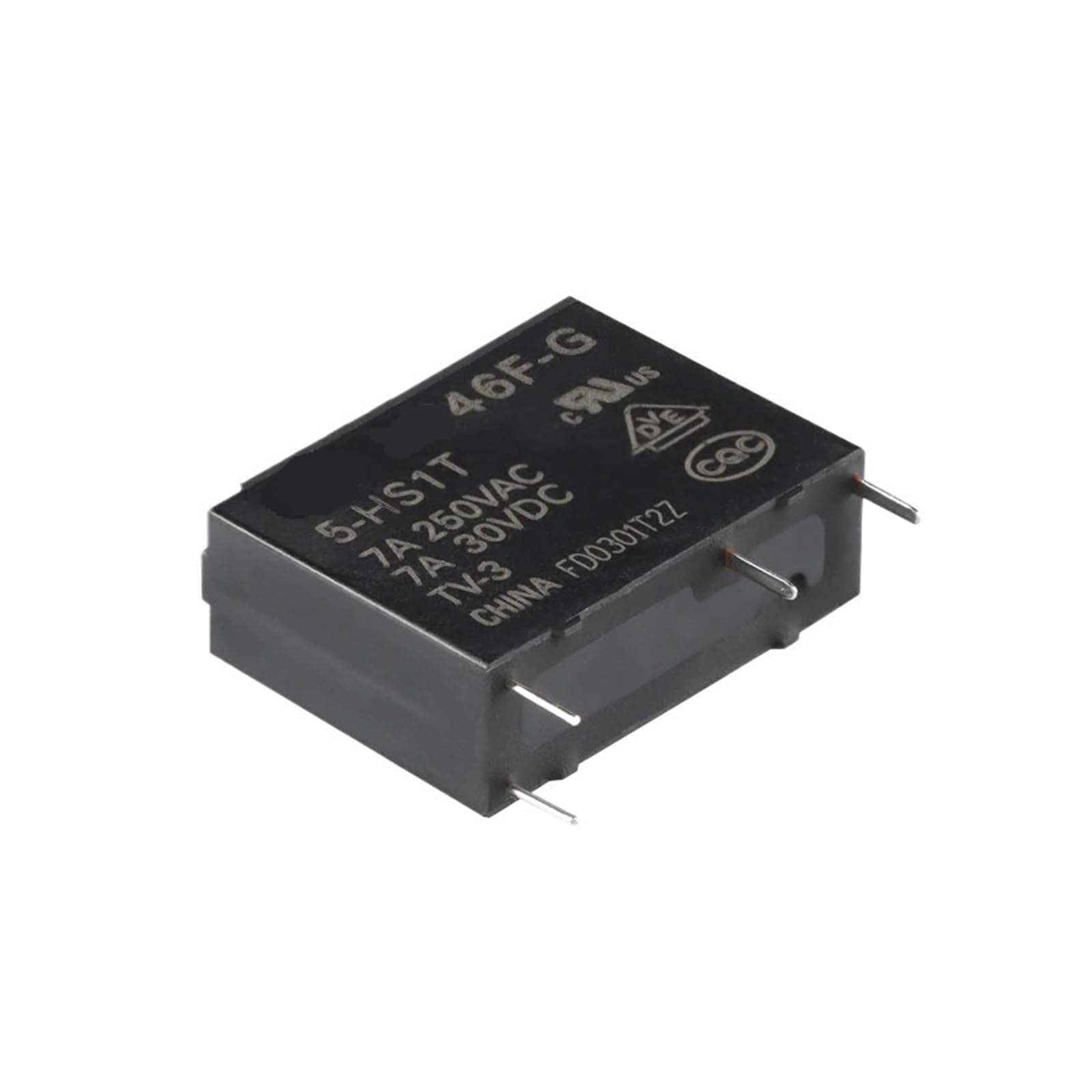 Relais HF46F-G-5-HS1 pour réparer les cartes électroniques d'automatismes