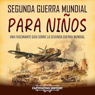 Diseño de la portada del título Segunda Guerra Mundial para ni&ntilde;os