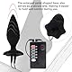 Elektrostimulation Silikon Analplug Set, Elektrische Stimulation Dilator SM Extrem Fetisch Buttplug mit Elektroshock Prostata-Massage Sex toy Masturbation Fetisch Analsexspielzeug für Männer Frauen