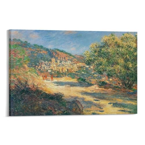 �N���[�h�E���l�����Ђ�w�����e�J�����ւ̓��x�|�X�^�[ �z�[������ �p�l�� �ǃA�[�g ����Ǌ|�� �G�� �ŉ� �|�p��i �C���e���A24x36inch(60x90cm)