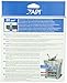 API FILSTAR XP FILTRATION FOAM 30 PPI Aquarium Canister Filter Filtration Pads 2-Count,Blacks & Grays