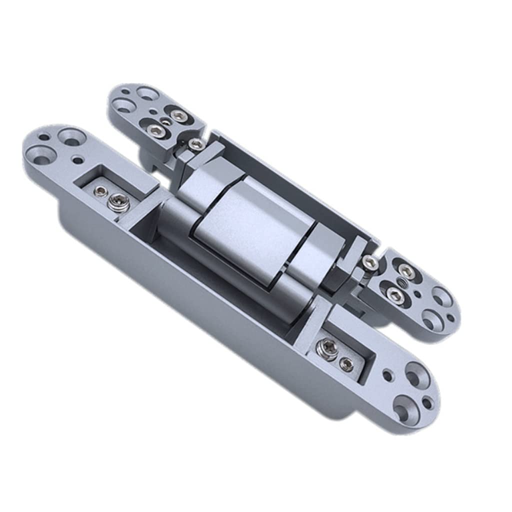 Nvsfzgiyg One Color Three-Dimensional Concealed Hinge, Adjustable, Zinc Alloy Can Load 40 Kg Hinges