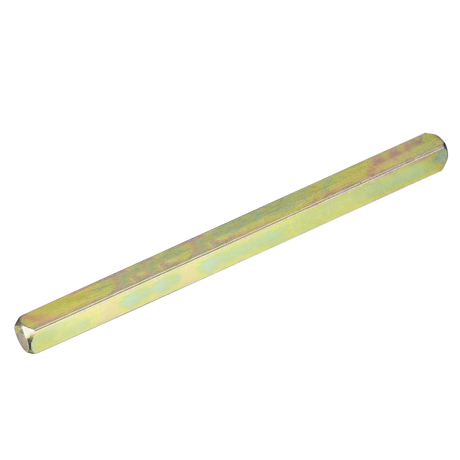 sourcing map Door Knob Spindle, Spare Door Handle Spindle Bar, 120mm Long Door Spindle Replacement Door Handle Parts, Gold
