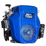 DuroMax XP23HPE 713cc 1-Inch Horizontal Shaft V-Twin Electric Start Gas Powered Multi-Use Engine