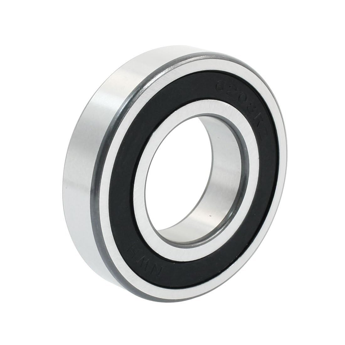 Soywim One Color Bearing, 6208-2Rs 40Mmx80mmx18mm Double Rubber Seals Groove Radial Ball Bearing Wear Resistance