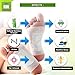 100% Naturales Detox Foot Pads, Adelgazar Electrolisis Parches Para Pies, Eliminan Toxinas...