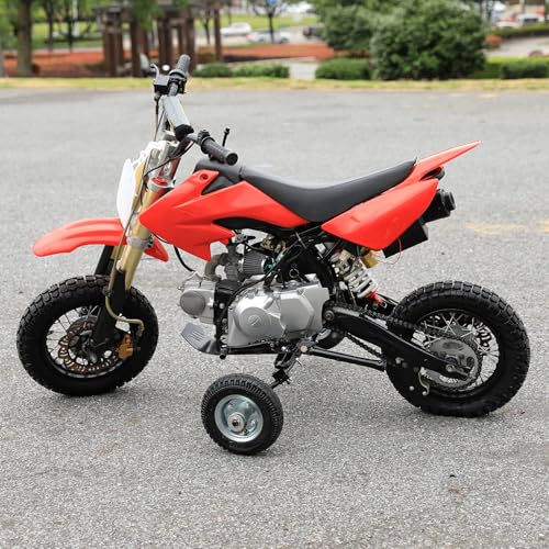 Image of EOPOAYI Dirt Bike Training Wheels 50cc with Bell Replacement for Razor MX350 MX400 MX500 MX125 Dirt Rocket CRF50 XR50 CRF50F PW50 PW80 TTR50 SYX Moto X-pro JR50 SSR SX50 Mini Pit Bike Motorcycle Parts