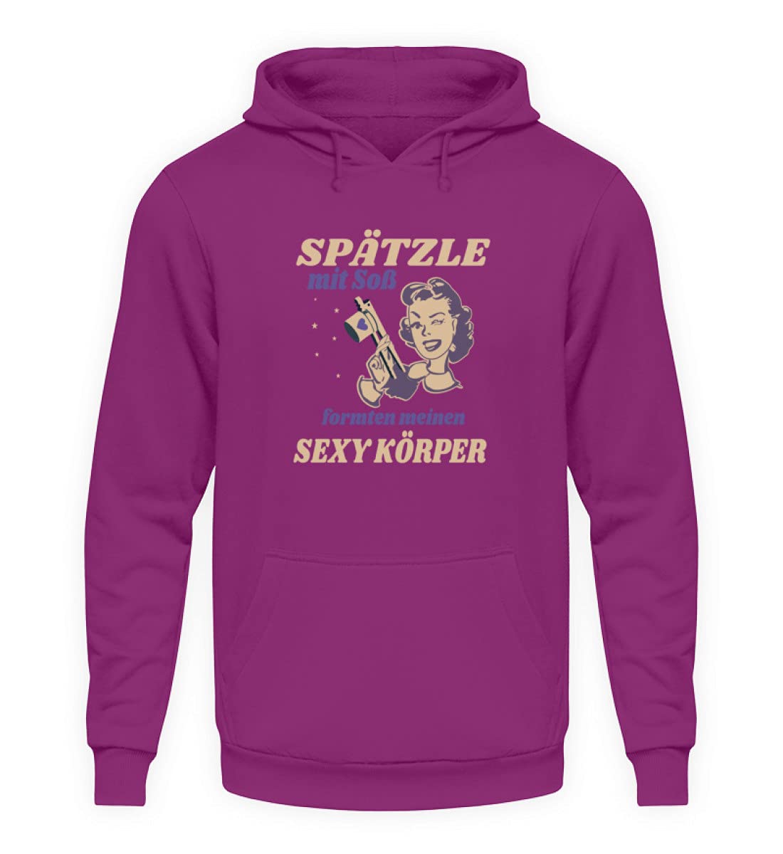 Sweat à capuche Spätzle le cadeau original proverbes souabes