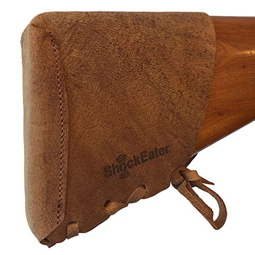 Shockeater Slip-On Recoil Pad Kit, Genuine Leather, Adjustable, Made In Usa #TOP4